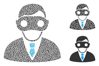 Humpy Genişletilmiş Gerçeklik Simgesi Mozaiği