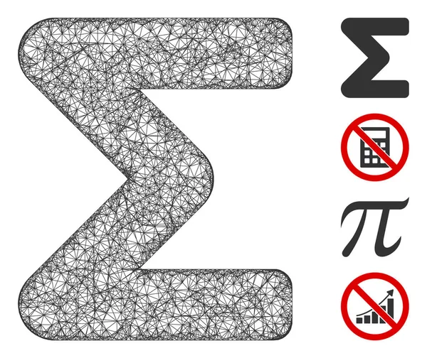 Sum Web向量网格说明 — 图库矢量图片