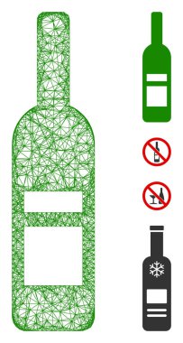 Şarap Şişe Web Vektör Ağ ResimleriComment