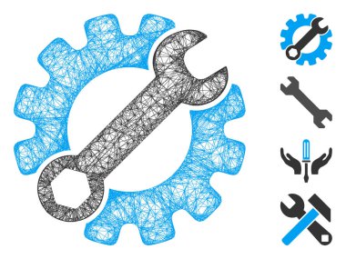 Servis Araçları Web Vektör Ağ ResmiComment