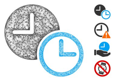 Saatler Web Vektör Ağ ResmiComment