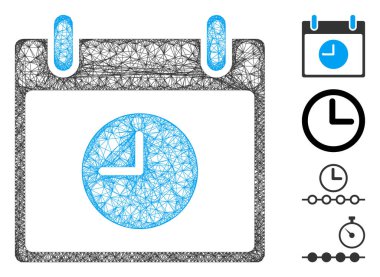 Saat Takvimi Günü Web Vektör Ağ ResmiComment