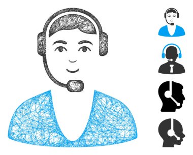 Merkezi ara Guy Web Vektör Ağ ResimleriName