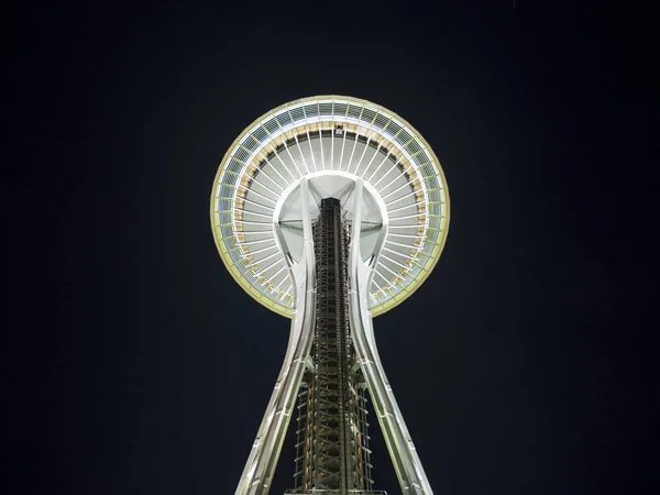 Seattle, Washington Vers 2017 : Top of Space Needle Isolé par — Photo