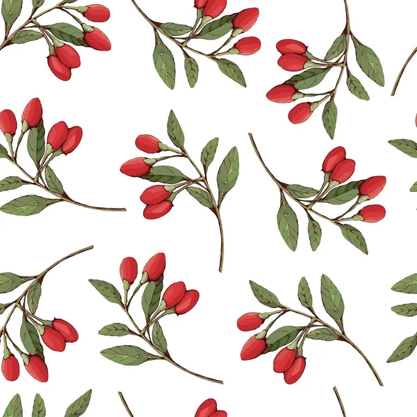 Goji meyveleri o desen. 