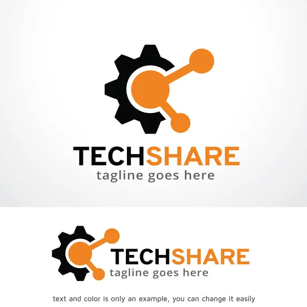 Tech obchodu Logo šablonu návrhu — Stockový vektor