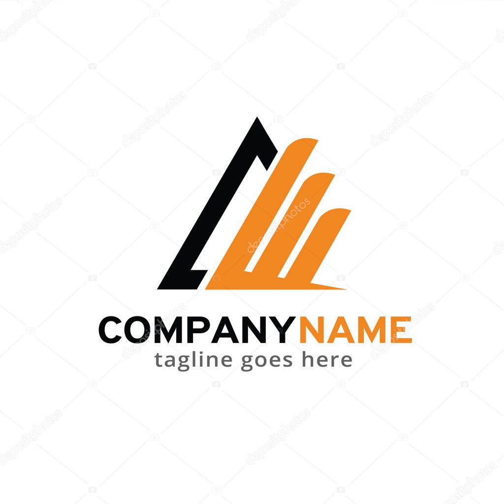 This design suitable for logo or icon.Color and text can be changed easily.