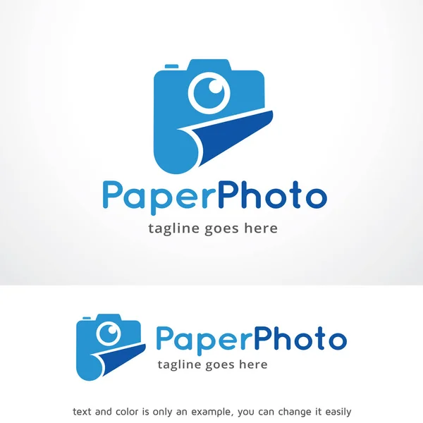 Papier foto Logo Template Design Vector, embleem, Design Concept, creatieve symbool, pictogram — Stockvector
