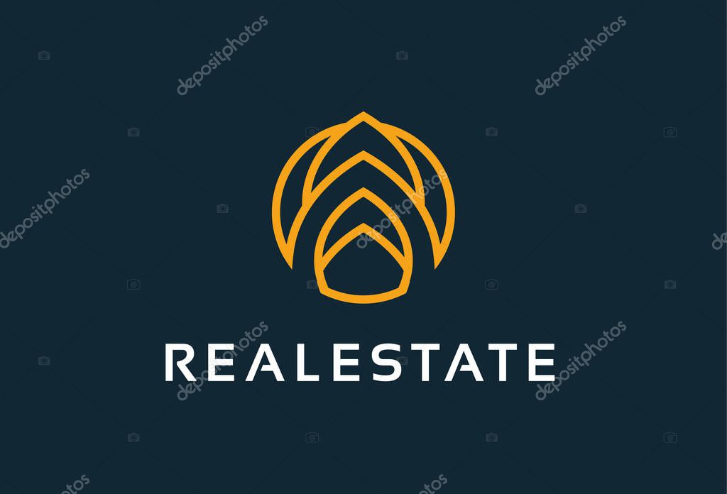 This design suitable for logo or icon. Color and text can be changed easily.