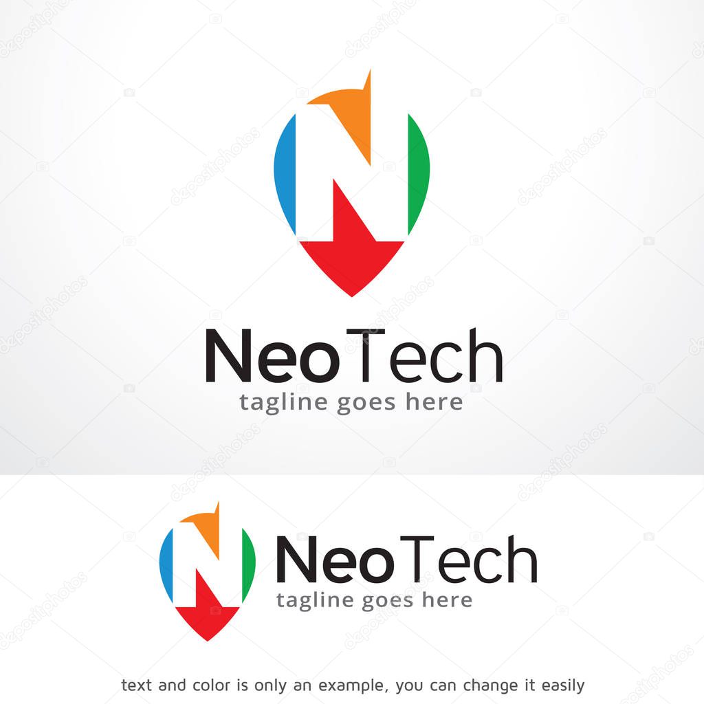 Letter N Logo Template Design Vector, Emblem, Design Concept, Creative Symbol, Icon