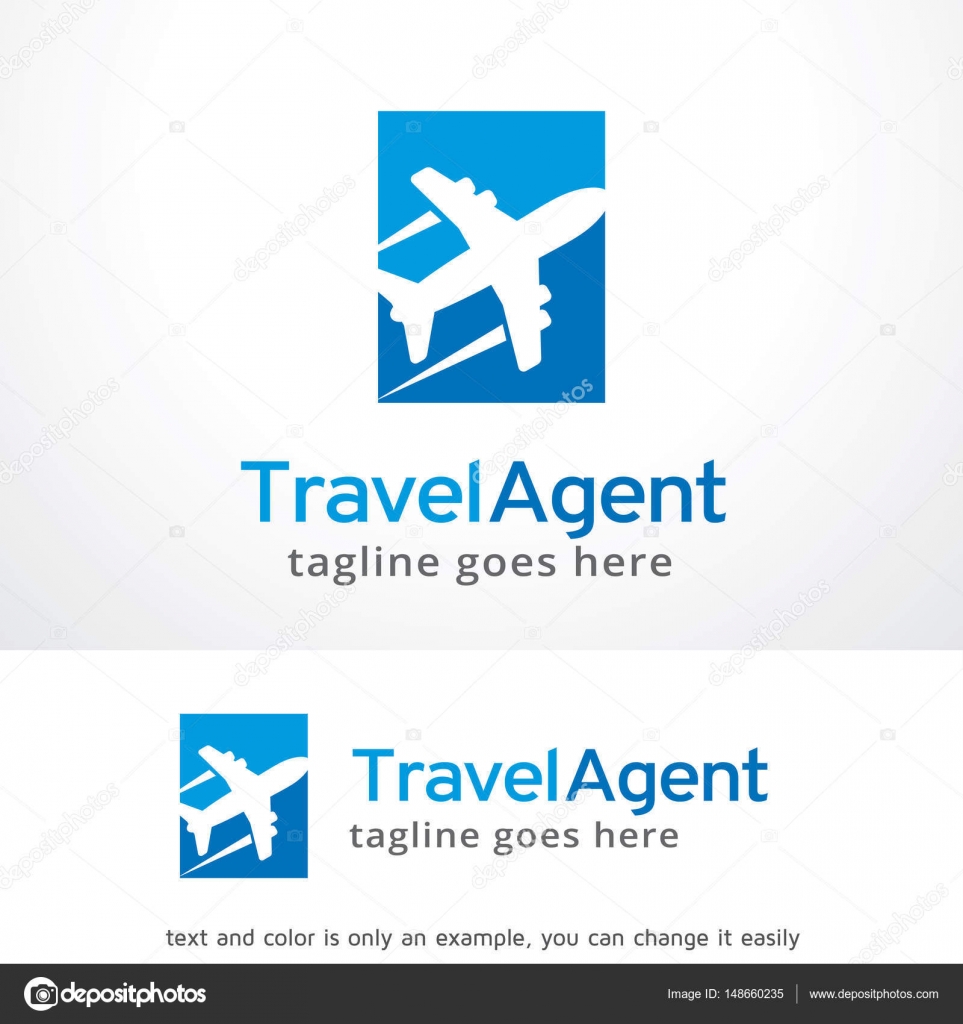 Travel Agent Logo Template Design Vector Emblem Concept Creative Symbol Icon Travel Agent Logo Template Design Vector Emblem Concept Creative Symbol Icon