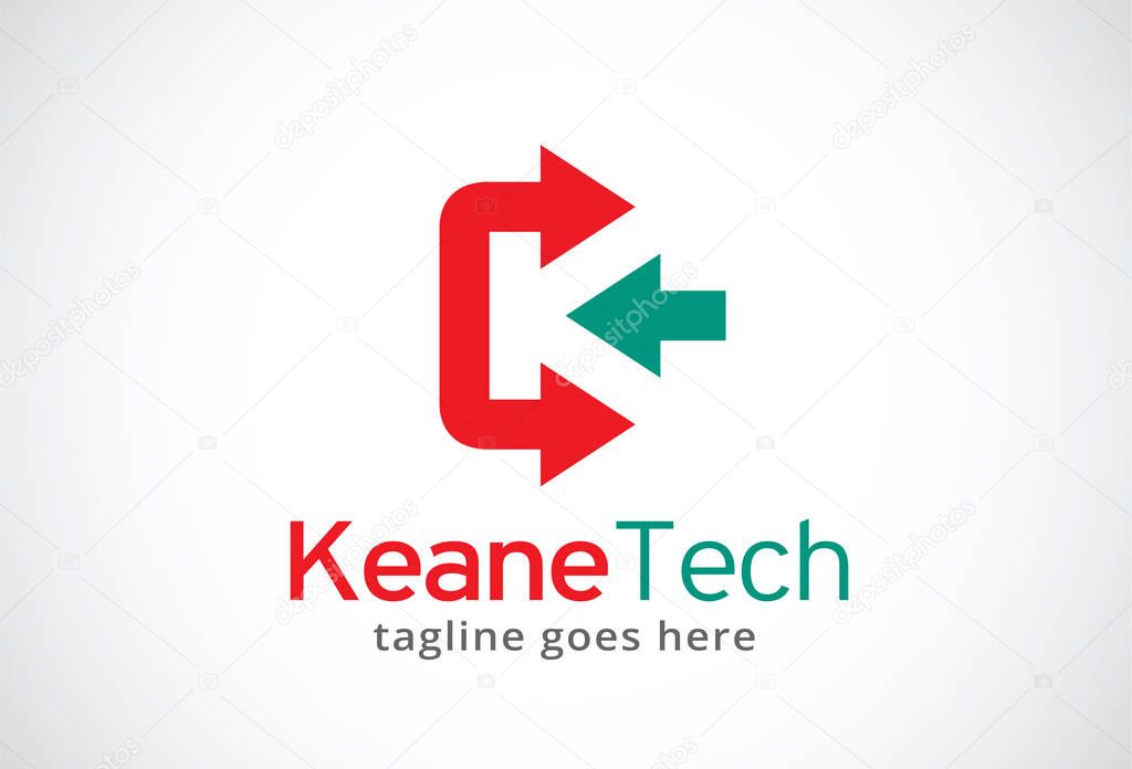 Letter K Logo Template Design Vector, Emblem, Design Concept, Creative Symbol, Icon