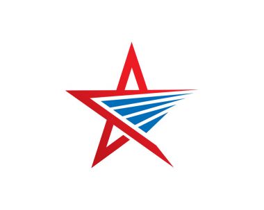 Yıldız Logosu Tasarım Vektörü, Amblem, Tasarım Konsepti, Yaratıcı Sembol, Simge
