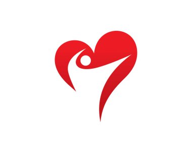 İnsanlar Logo Şablon Tasarım Vektörü, Amblem, Tasarım Konsepti, Yaratıcı Sembol, Simge Simgesi, Simge