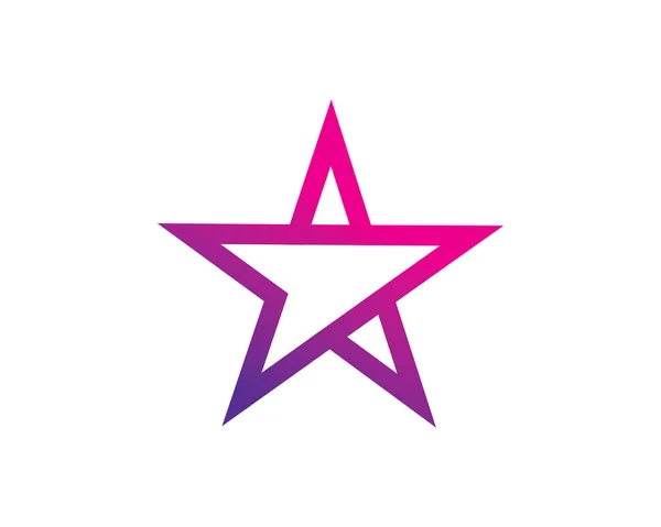 Star Logo Template Design Vector, Emblema, Concepto de diseño, Símbolo creativo, Icono — Vector de stock