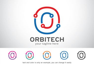 O harfi Logo şablonu tasarım vektör, amblem, tasarım konsepti, yaratıcı sembolü, simgesi