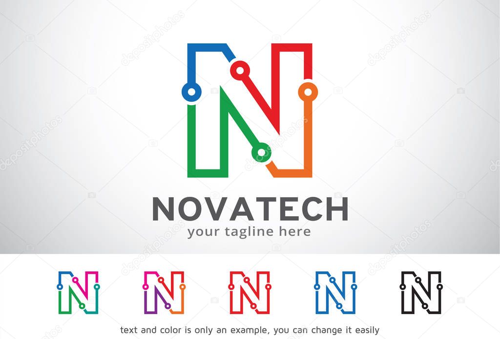 This design suitable for logo, symbol, emblem or icon. Color and text can be changed easily.