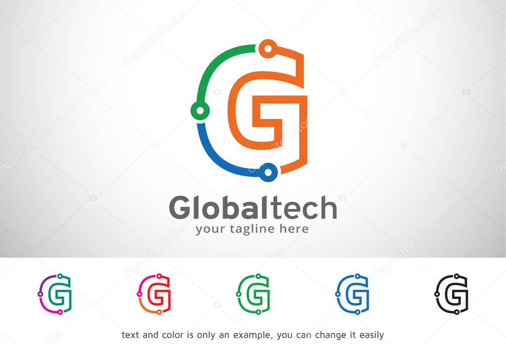 This design suitable for logo, symbol, emblem or icon. Color and text can be changed easily.