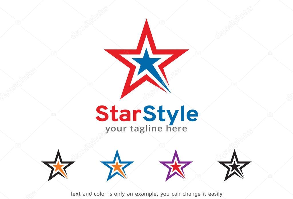 This design suitable for logo, symbol, emblem or icon. Color and text can be changed easily.