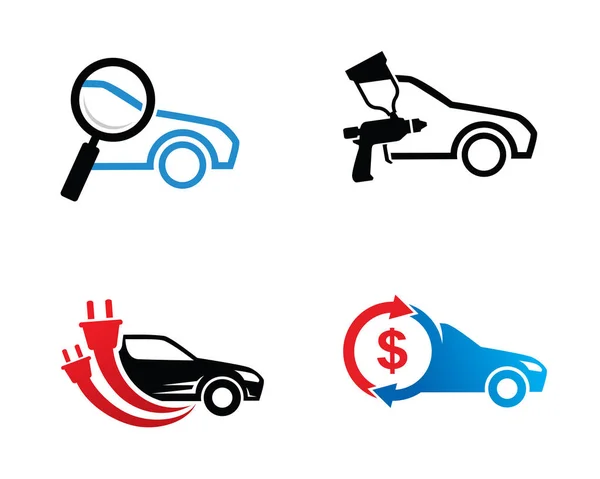 Car Logo Template Design Vector, Emblem, Design Concept, Creative Symbol, Icon — Stock Vector