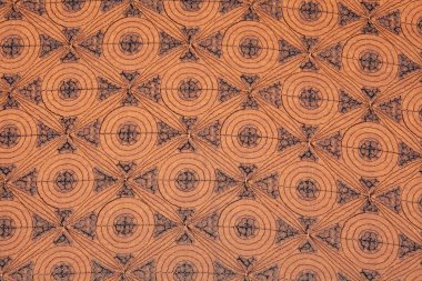 Beyaz arkaplan üzerine renk kumaşı