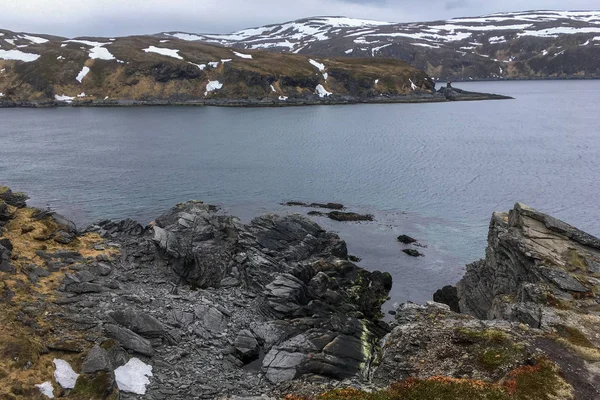 Norveç'te soğuk Kuzey Denizi — Stok fotoğraf