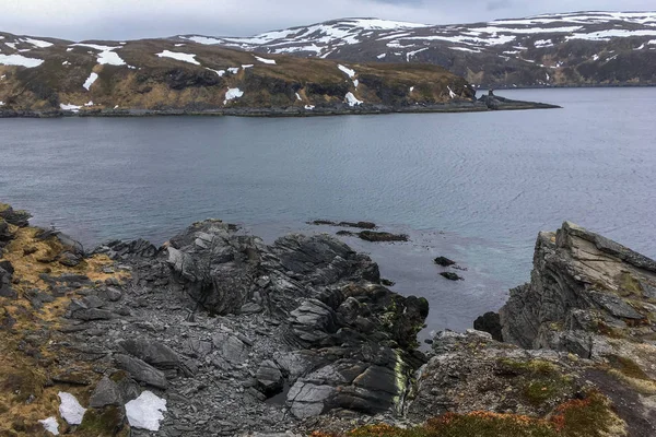 Mer du Nord froide en Norvège — Photo