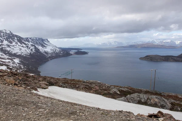 Norveç'te soğuk Kuzey Denizi — Stok fotoğraf