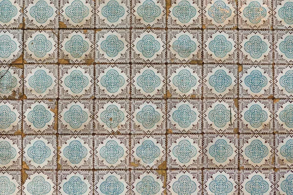 ポルトガルタイルのパターン- Azulejos — ストック写真