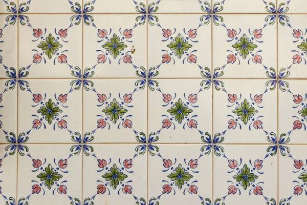 ポルトガルタイルのパターン- Azulejos — ストック写真