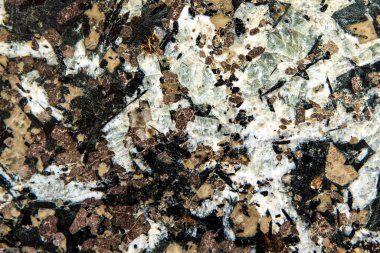 Taş dokusu ve arka plan. Kaya mineralinin eşsiz dokusu