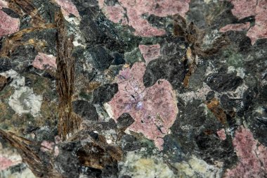 Taş dokusu ve arka plan. Kaya mineralinin eşsiz dokusu