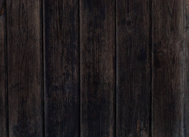 Arka plan için koyu ahşap dikey tahtalar kullanılması