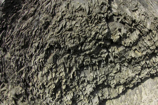 Formazione di colonne di basalto in Islanda. Contesto — Foto Stock