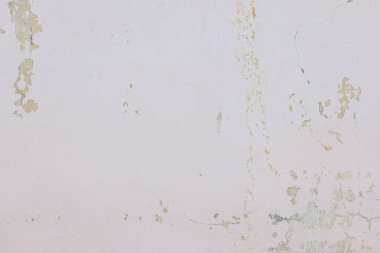 Çatlak arka planı olan eski pembe beton duvar dokusu