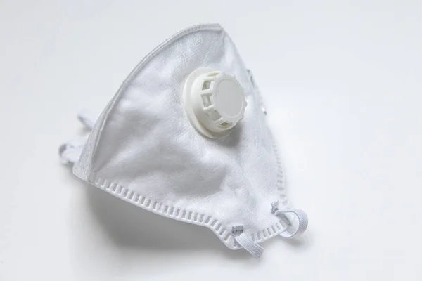 Αναπνευστήρας με βαλβίδα για προσωπική προστασία από τον κορωναϊό — Φωτογραφία Αρχείου