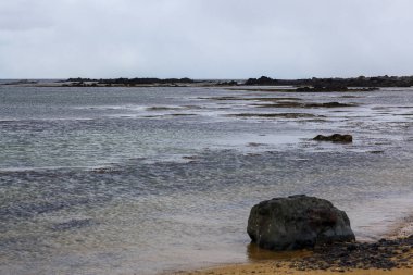 Dalgalı güzel deniz manzarası