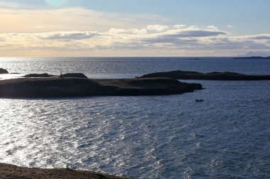 Büyük okyanus akını. İzlanda 'nın güzel doğası