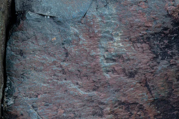 La textura y el fondo de la piedra prehistórica oscura . —  Fotos de Stock