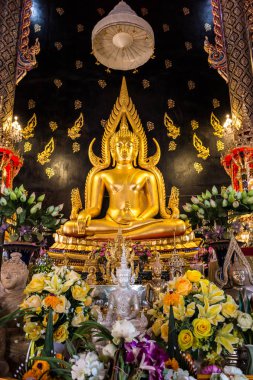 Altın Buddha, Phra Buda Chinnarat, Bangkok, Tayland