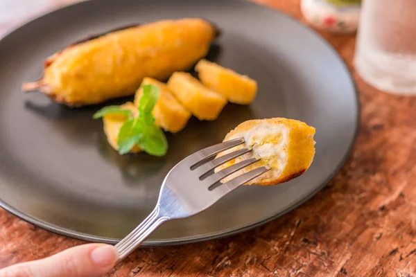 Plátano a la plancha — Foto de Stock