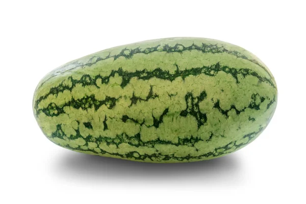 Wassermelone mit Bodenschatten — Stockfoto