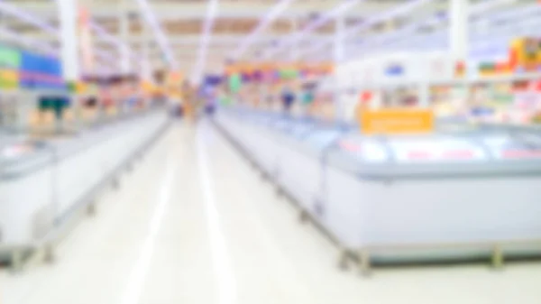 Résumé supermarché flou — Photo