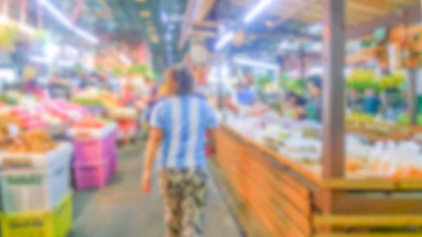 Abstract blur market — Stock Photo, Image