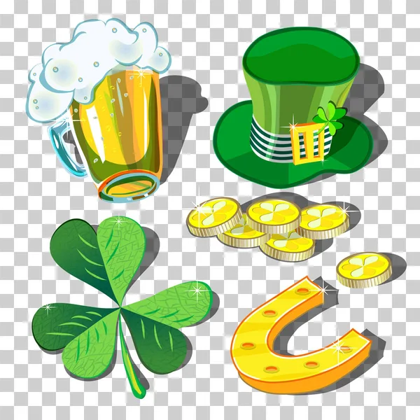 Saint Patrick vacances de printemps irlandais — Image vectorielle