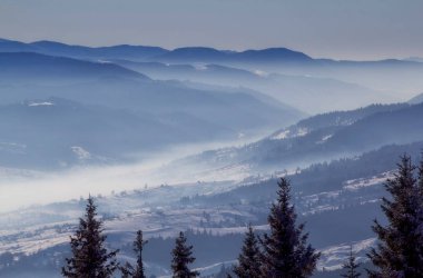 Güneş sabah Ukrayna