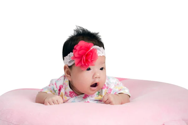 Portrait of adorable baby girl — Stock Photo, Image