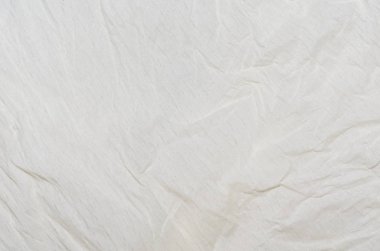Beyaz Fildişi buruşuk kağıt doku arka plan kaydırma 
