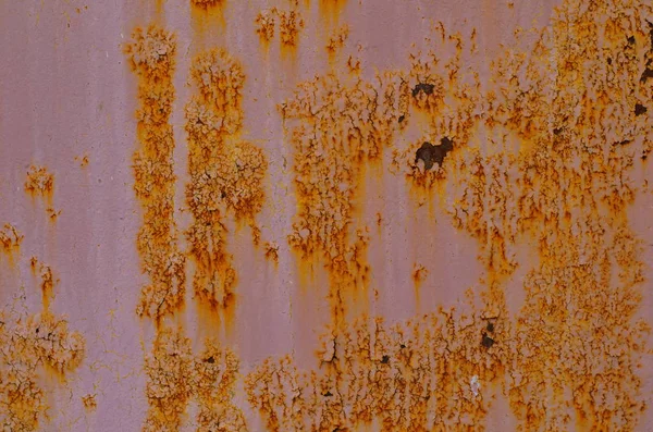 Υφή του τρύγου βαμμένο σίδερο τοίχος φόντο με πολλές στρώσεις βαφής — Φωτογραφία Αρχείου