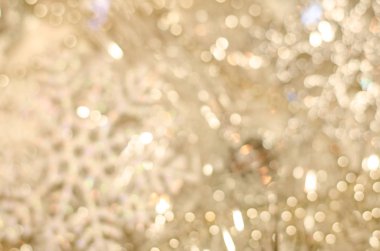 Noel ve yılbaşı ışıkları bokeh arka plan